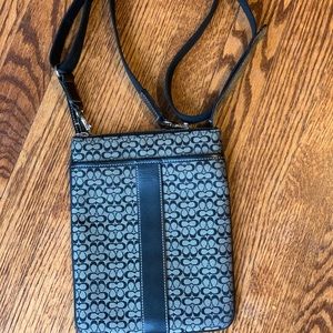 Coach cross body messenger bag